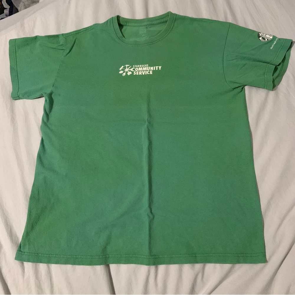 Starbucks Community Service Green T-Shirt